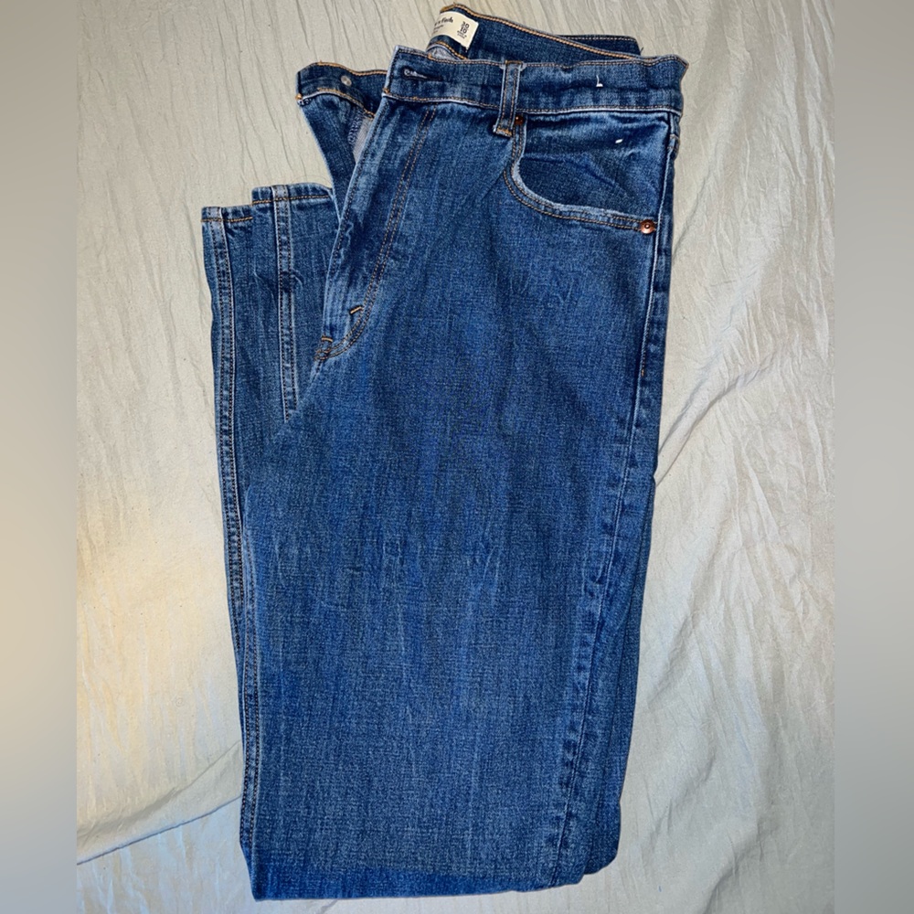 Abercrombie & Fitch ultra high rise 90's slim straight jean
